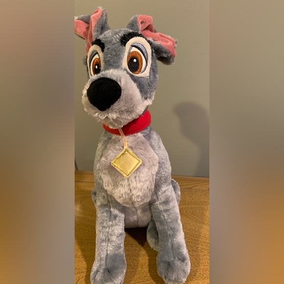 Disney Store “ Lady and the Tramp” Tramp Stuffed Animal, Like New Condition - Picture 3 of 16